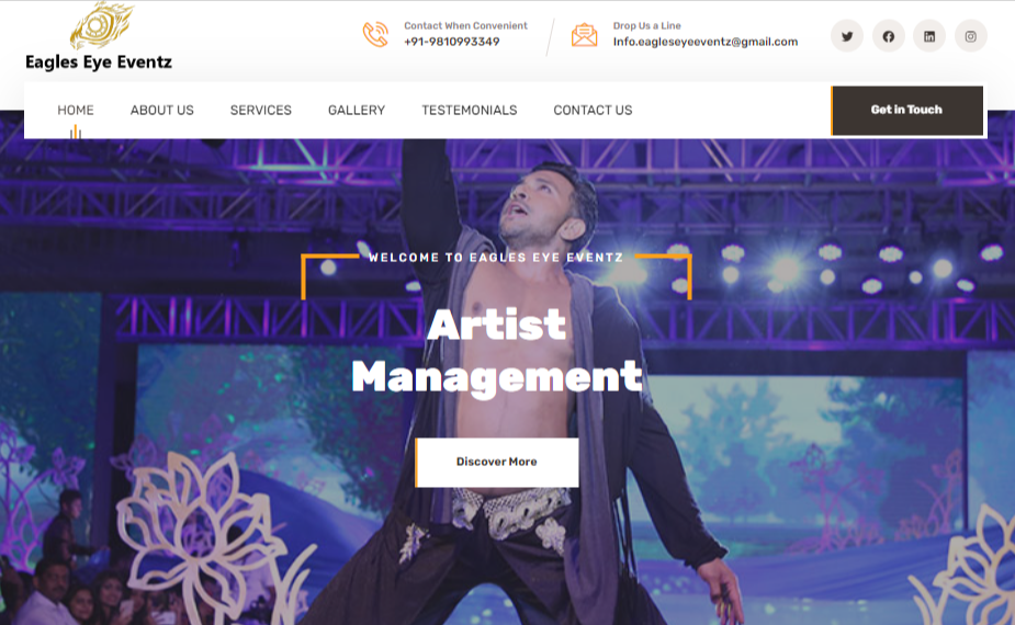 Turn your ideas into extraordinary celebrations with one of the best event management companies in Delhi NCR, Eagle Eye Eventz.

