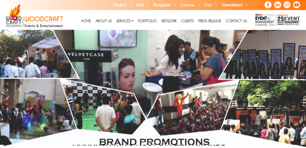 Woodcraft - event management company mumbai