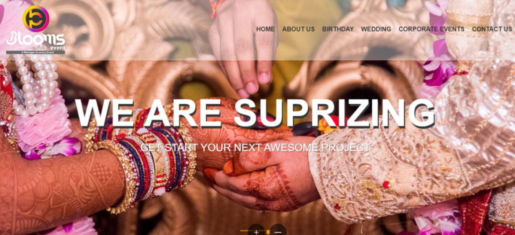 blooms event event management companies noida

