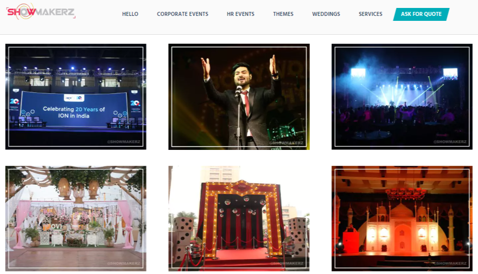 Experience the magic of well-planned events with top event companies in Delhi, SHOWMAKERZ.

